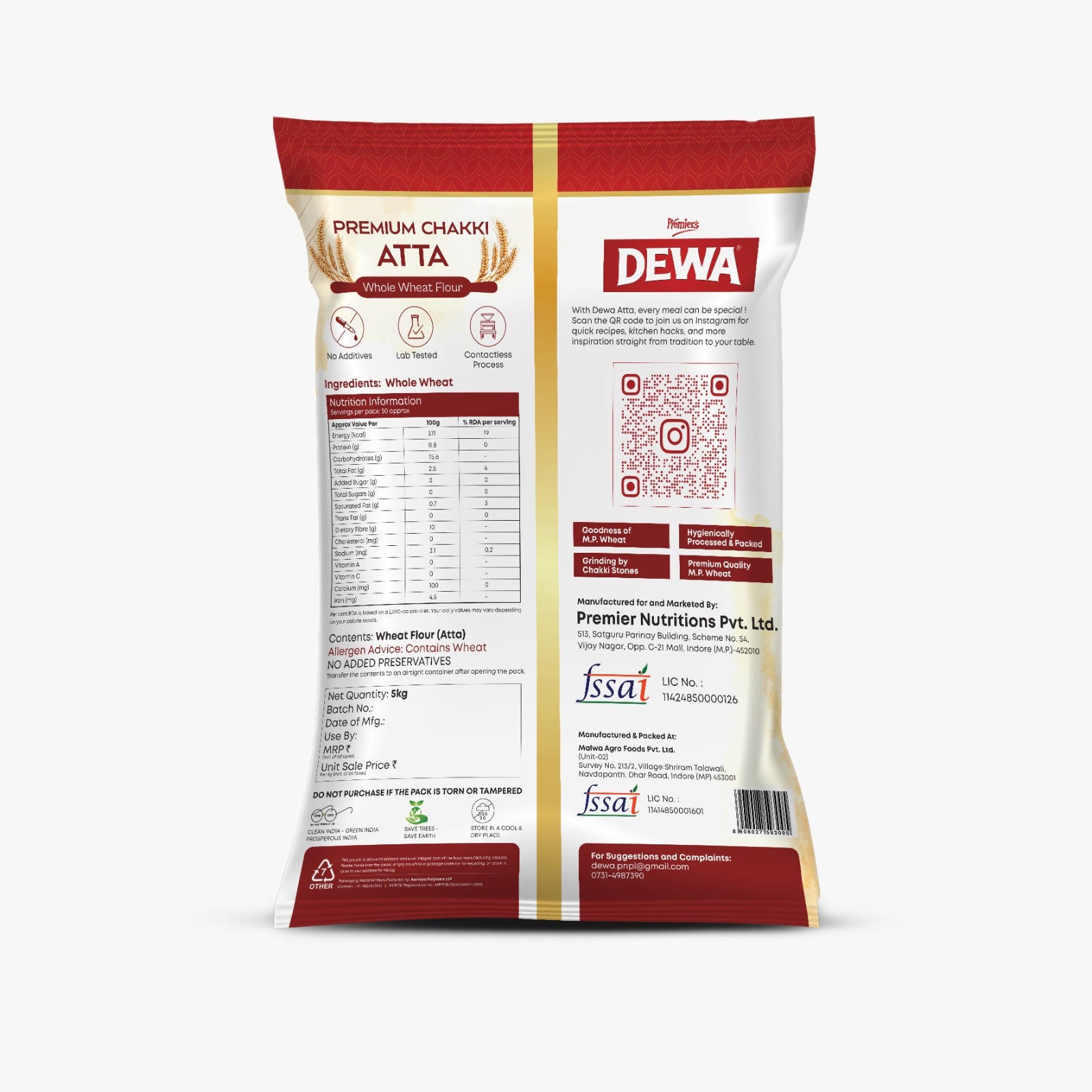 Dewa Premium Chakki Atta